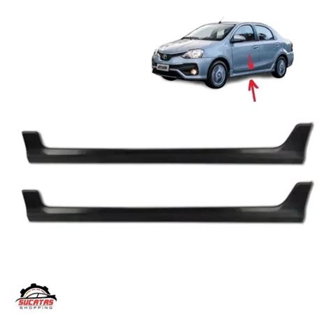 Spoiler Lateral Saia Toyota Etios Original Parcelamento Sem