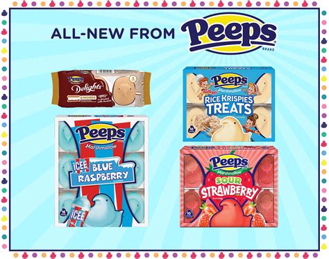 Peeps unveils new flavors for Easter 2024, including Icee Blue ...