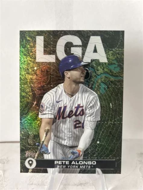 PETE ALONSO 2024 Topps Series 2 CTC 21 City To City LGA New York