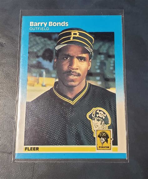 Yahoo オークション 1987 Fleer Barry Bonds RC Card バリーボンズ