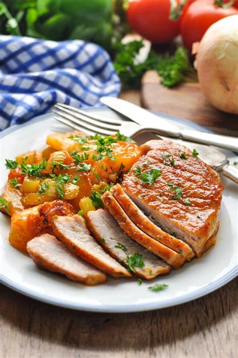 One Pot Southern Pork Chop Dinner Recipe Pork Chop Dinner Boneless