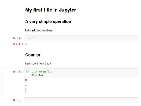 Getting Started With The Jupyter Notebook Part 1