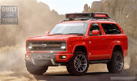 Future Ford Bronco Envisaged Fitting Design For Suv Icon