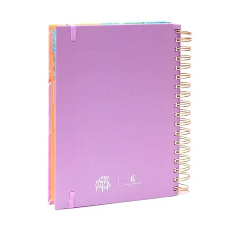 Planner Meu Plano Perfeito Capa Dura Pastel Tenda Gospel Livraria