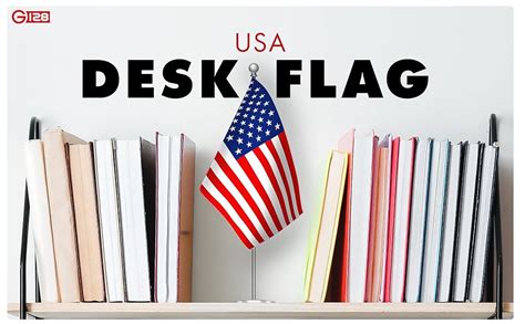 Amazon G American Usa Deluxe Desk Flag Set X In