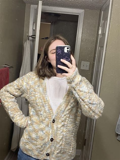 Finally finished my Folklore Cardigan! : r/knitting