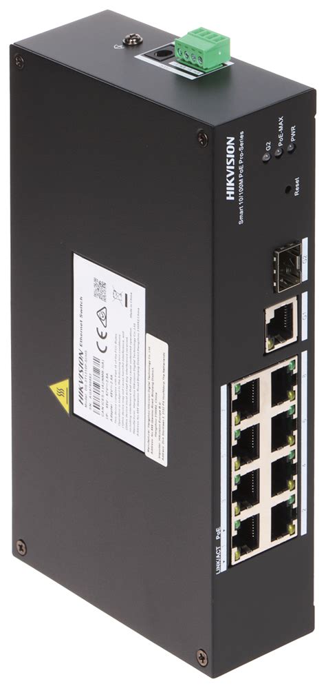 Switch Poe Ds T P Si Hs Portu Sfp Hikvision Poe Sl D I Kas Ir