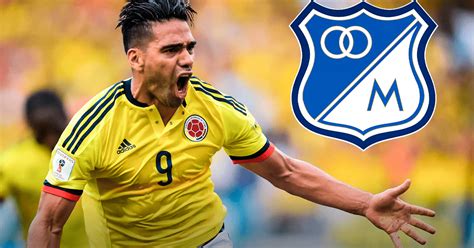 Radamel Falcao Es Nuevo Jugador De Millonarios Fc Vuelve A Colombia Después De 24 Añosc