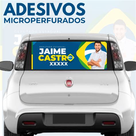 Adesivos Em Vinil Microperfurado A Prova D Gua Adesivos Micro Perfu