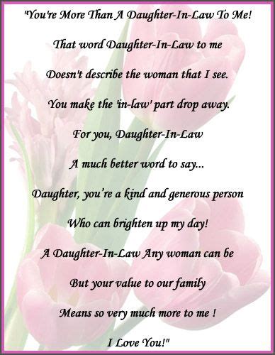 Pin By Lisa On Words To Live By Daughter In Law Quotes Birthday