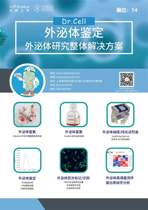 展会预告2023（第七届）细胞外囊泡前沿与转化大会！ 逍鹏生物官网