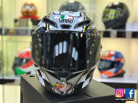 Racing World Agv Corsa R Capirex Helmet Designed For Facebook