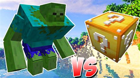 ZOMBIE MUTANTE VS LUCKY BLOCK MINECRAFT LUCKY BLOCK CHALLENGE YouTube