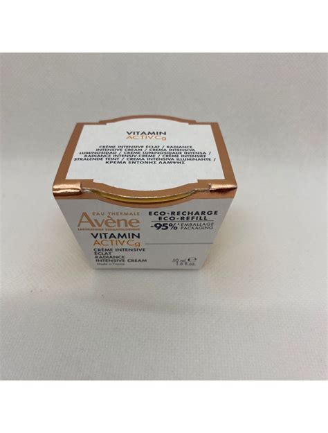 AVENE VITAMIN ACTIV CG CREMA INTENSIVA LUMINOSIDAD ECORECARGA 50 ML