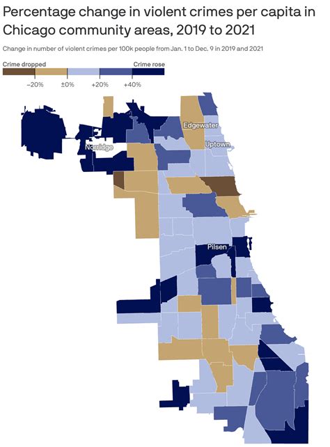 Chicago's 2021 violent crime stats by neighborhood - Axios Chicago