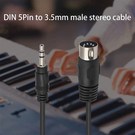 Midi Cable 35mm Stereo Male Jack To 5 Pin Din Plug Converter Audio Alltronic Computer Singapore