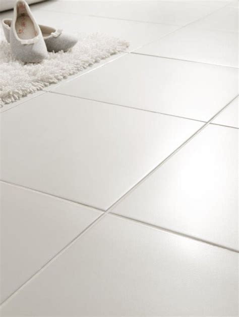 White Porcelain Floor Tile 12x12 Nieves Whitlow