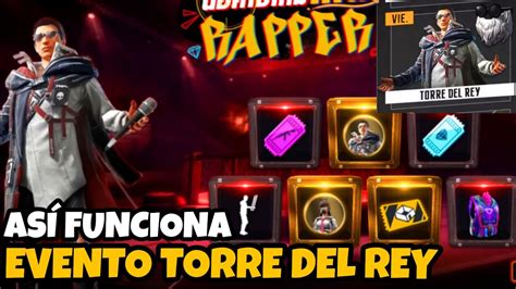 C Mo Funciona El Evento Torre Del Rey En Free Fire Nuevo Evento Torre