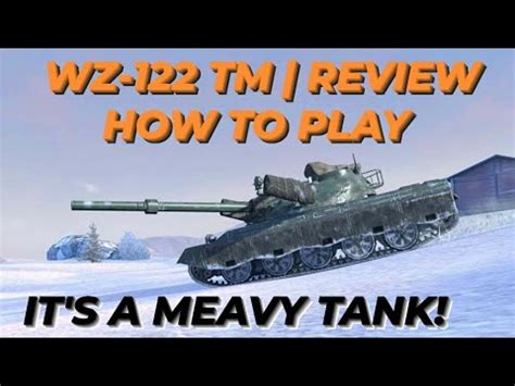 Wz Tm Review Guide How To Play Wotb Wotblitz World Of