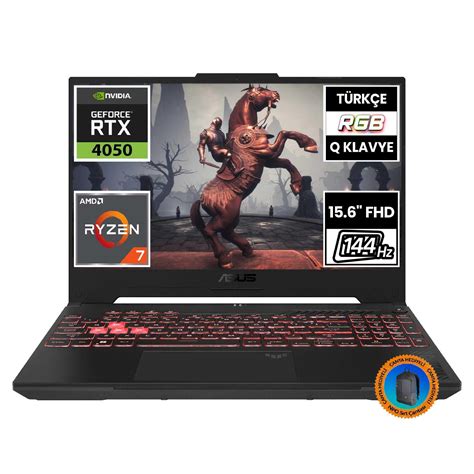 Asus TUF Gaming A15 FA507NU LP030A12 Ryzen7 7735HS 64GB 512SSD 1TBSSD