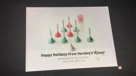 Hersheys Kiss Christmas Commercial Hd Youtube