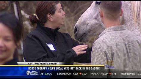 Horse Therapy Helps Local Vets Get Back In The Saddle