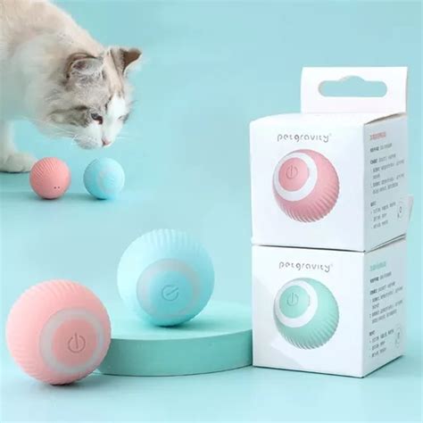 Bola Interativa Gato Brinquedo Inteligente Pets Recarreg Vel Mercadolivre