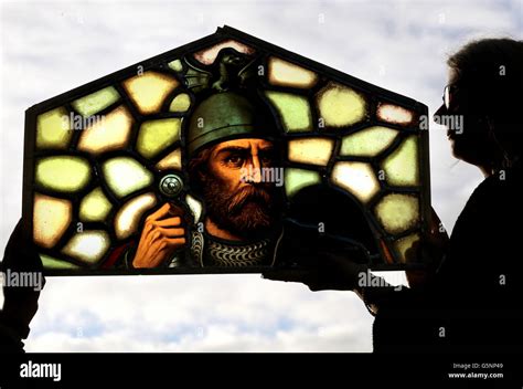 William Wallace Stained Glass Stock Photo Alamy