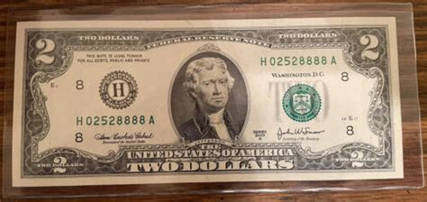 Two Dollar Bill 2003 Series A EBay