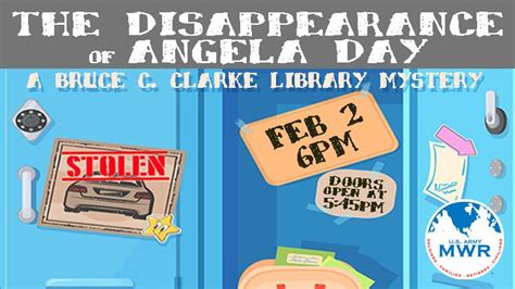 The Disappearance Of Angela Day Library Mystery Bruce C Clarke