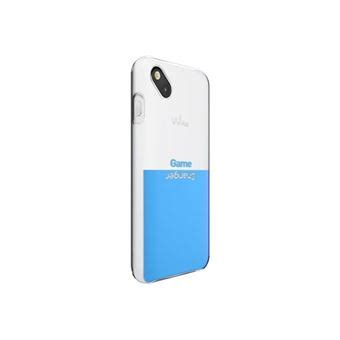 Coque Wiko Game Changer Bleue Pour Sunset Coque Et Tui T L Phone