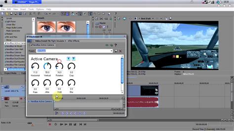 Sony Vegas 90 Pro Creating Motion Effectsshaking Newbluefx Active