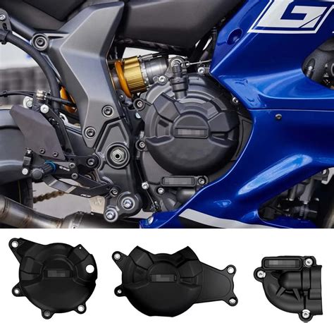 Amazon ヤマハ R7 Yzf R7 Yzfr7 2022 2023 オートバイ パーツ フード プロテクション ジェネレーターカバー 車＆バイク