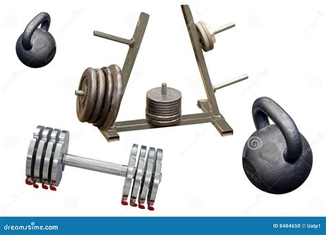 Weight Lifting Equipment Stock Photo - Image: 8484650