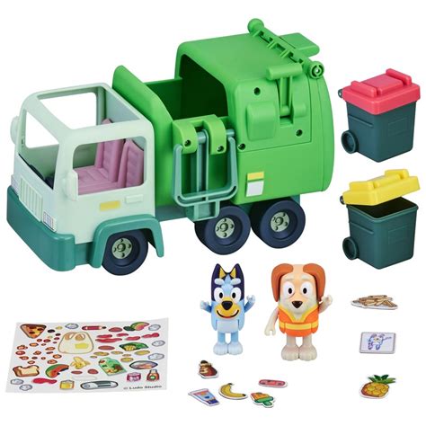 Bluey Ensemble De Jeu Le Camion Poubelle Smyths Toys France