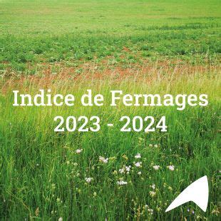 Indices De Fermages L Actualisation Annuelle Vient D Tre Publi E