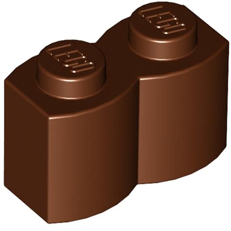 LEGO Reddish Brown Brick 1 X 2 Log 30136 Brick Owl LEGO Marketplace