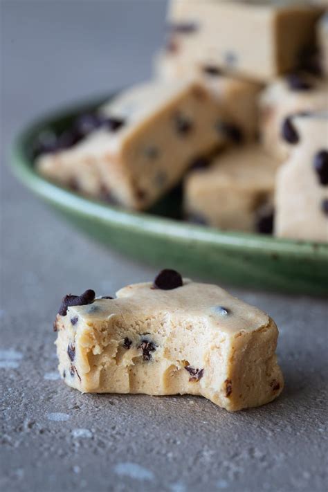 Cookie Dough Fudge Kakdegsgodis Brinken Bakar Enkla Julkakor