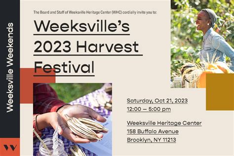 Harvest Festival 2023 - Weeksville