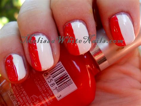 Adventures Of A Nail Tech 31 Day Nail Art Challenge Day 28 Inspired By A Flag