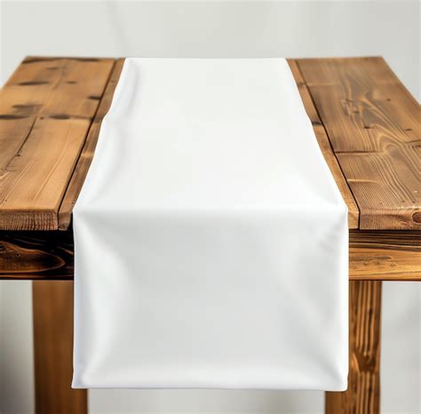 Premium Photo | A white cloth on a table with a white cloth on it