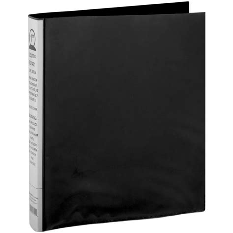 25 Pieces 1 Inch Flexible Binder - Black - Binders - at ...