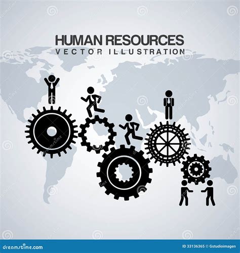 Human Resources Stock Vector Illustration Of People 33136365