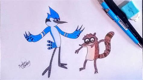 Como Desenhar Mordecai Rigby Apenas Um Show Youtube