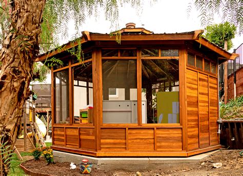 Octagonal Gazebo: Sunroom Wood Gazebo Kit for Sale