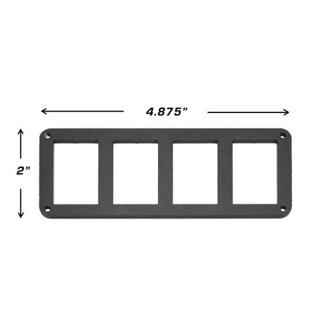 Rocker Switch Panel Bezel For Obs Ford Bronco F150 And F250 Dash Norcal Offroad