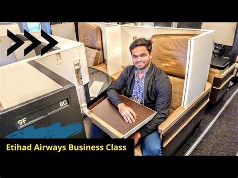 Etihad Airways Business Class Boeing Dreamliner From Abu Dhabi To