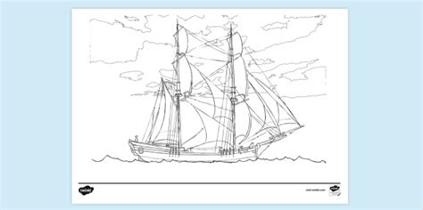 friendship  fleet colouring sheet