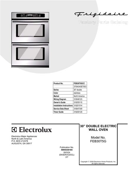 Frigidaire Gallery Induction Stove Manual