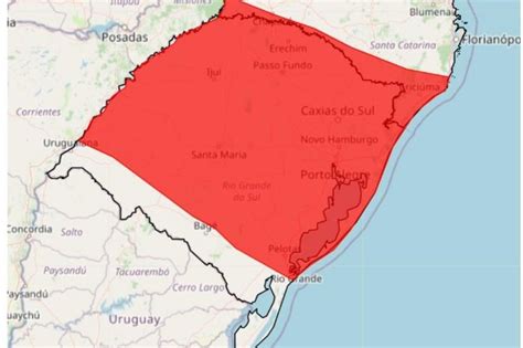 Inmet Divulga Novo Alerta Vermelho E Chama Aten O Para O Risco De